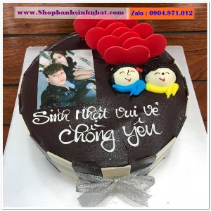 Bánh Sinh Nhật In Hình Ảnh - H246